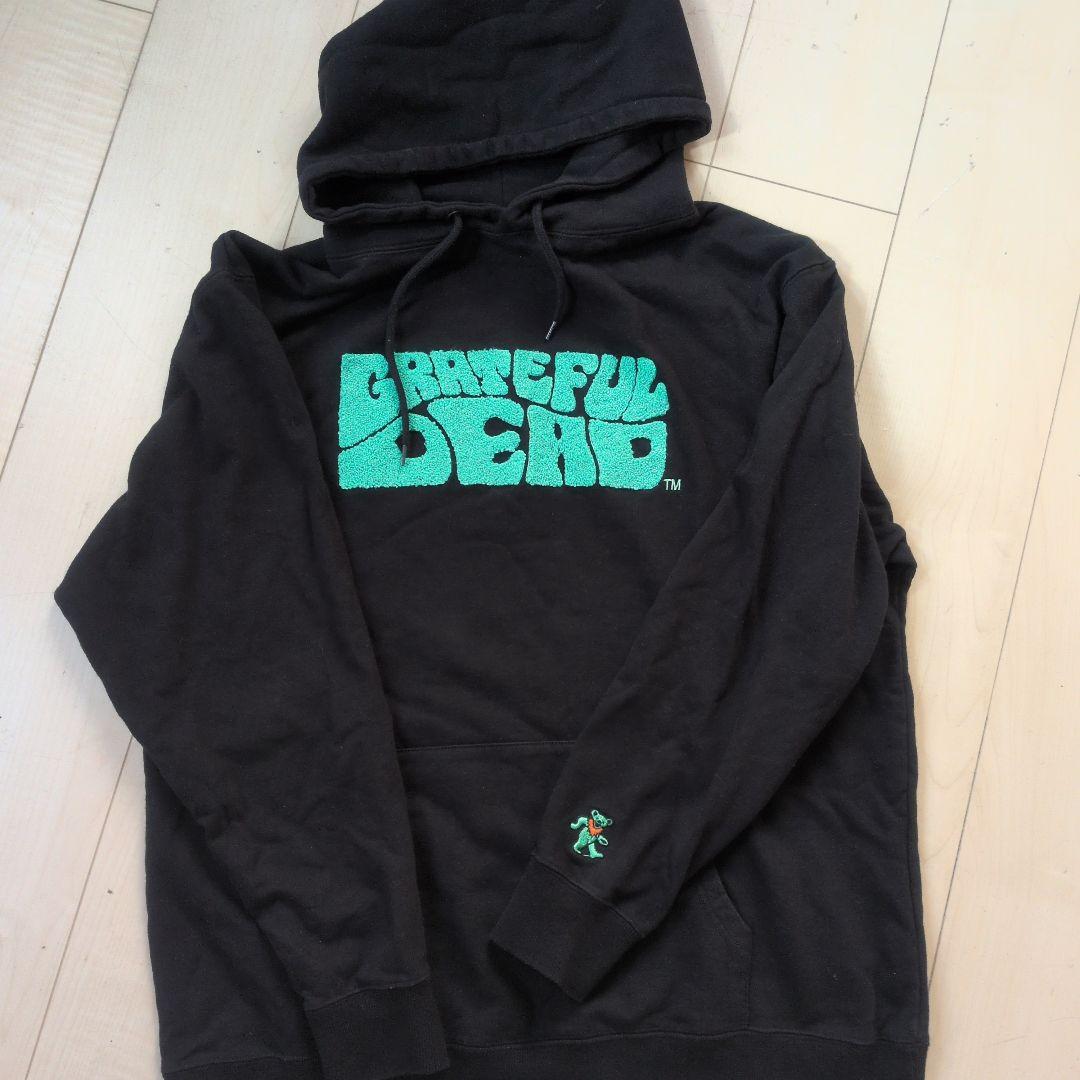 Grateful Dead 黒 パーカー L - メルカリ