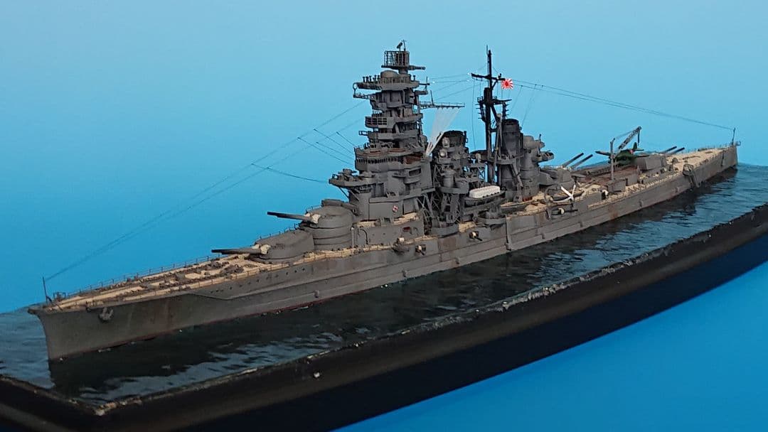 1/700 戦艦榛名 塗装済完成品