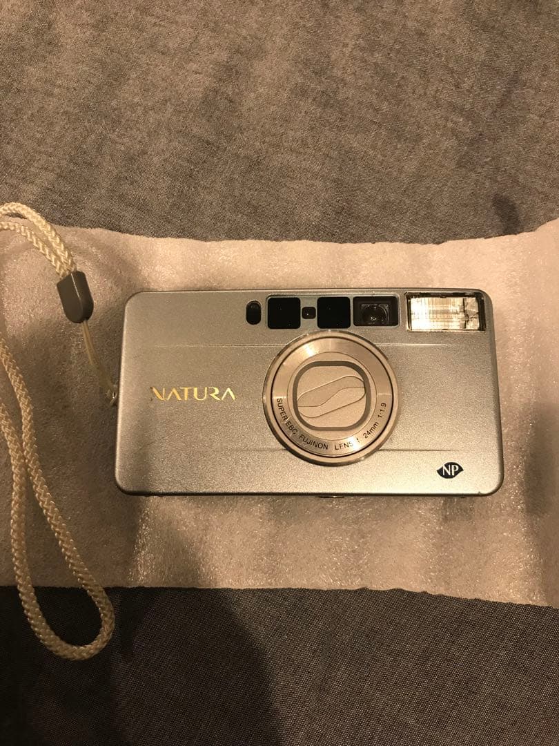 動作確認済み】フィルムカメラ FUJI FILM NATURA S アクア