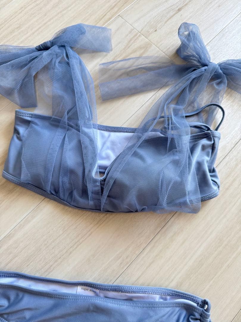 チュールリボンバストアップビキニ sugar