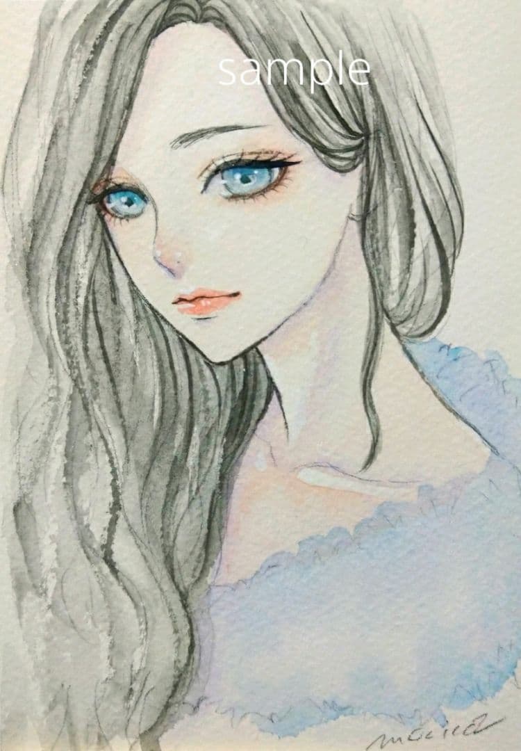 ポストカード　手描きイラスト　オリジナル