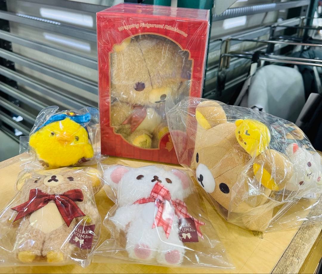 リラックマ ロフト限定 ぶら下げぬいぐるみ 5点セット