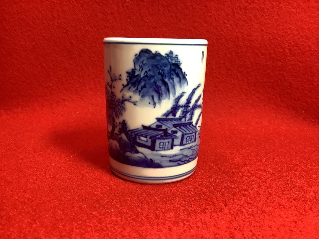 火入　染付　平安祥堂【中古美品】