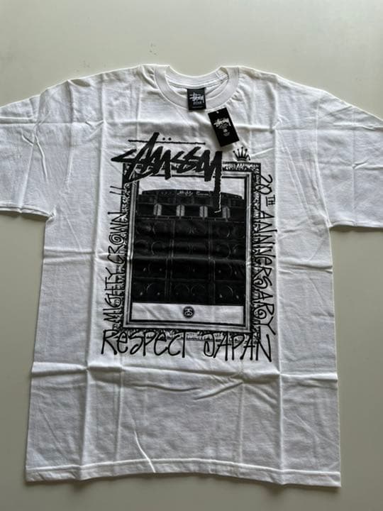 Stussy Mighty Crown 20周年記念Tシャツ サウンドシステム