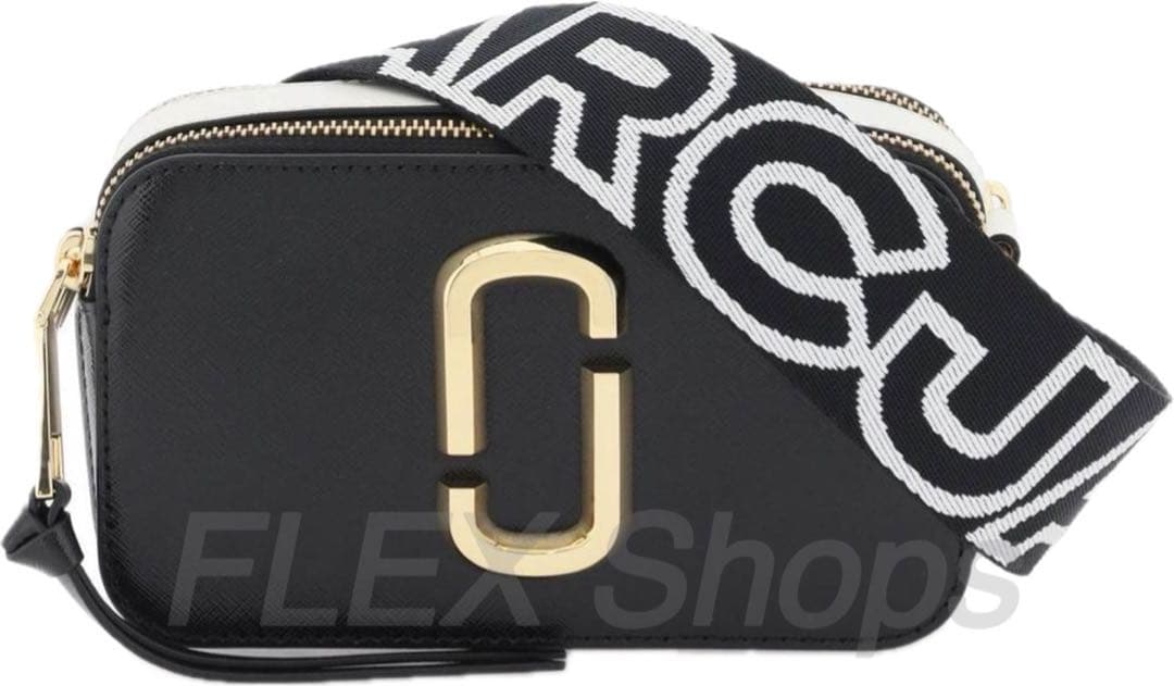 バッグ MARC JACOBS SNAPSHOT COLORBLOCK (BLACK)