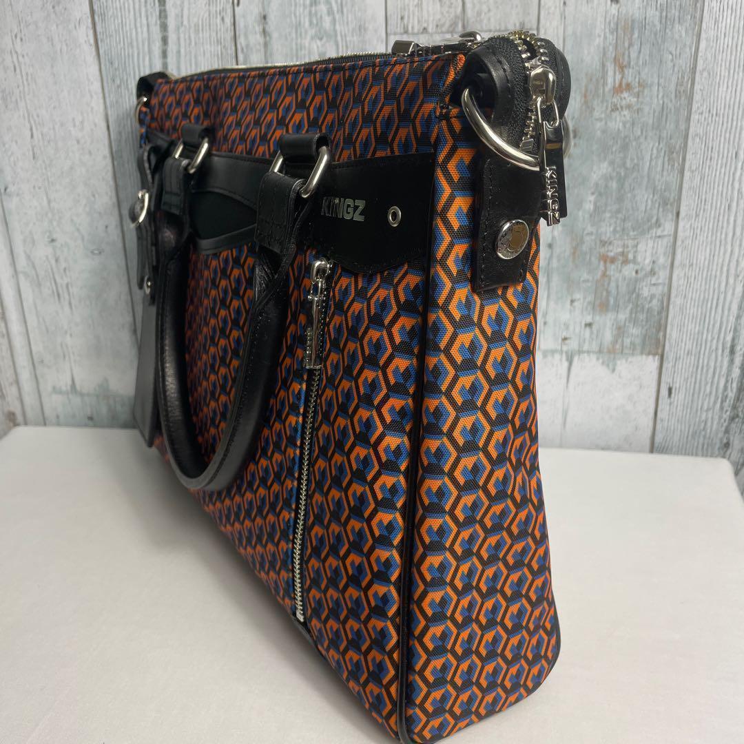 【新品】サマンサキングズSamantha KINGZ トート　幾何学柄