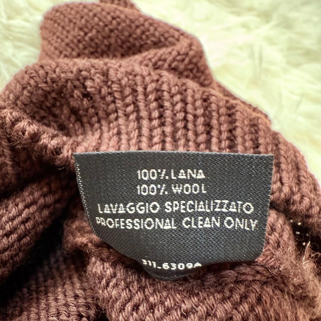 グッチ ドッグ 刺繍 犬服 小型犬 ドッグウエア セーター ニット ブラウン