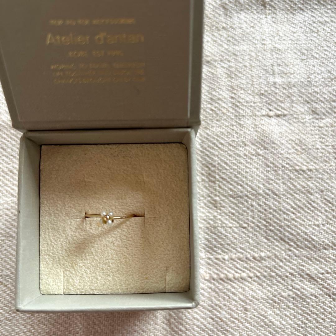 muugi様　Atelier d’antan アトリエダンタン パールリング