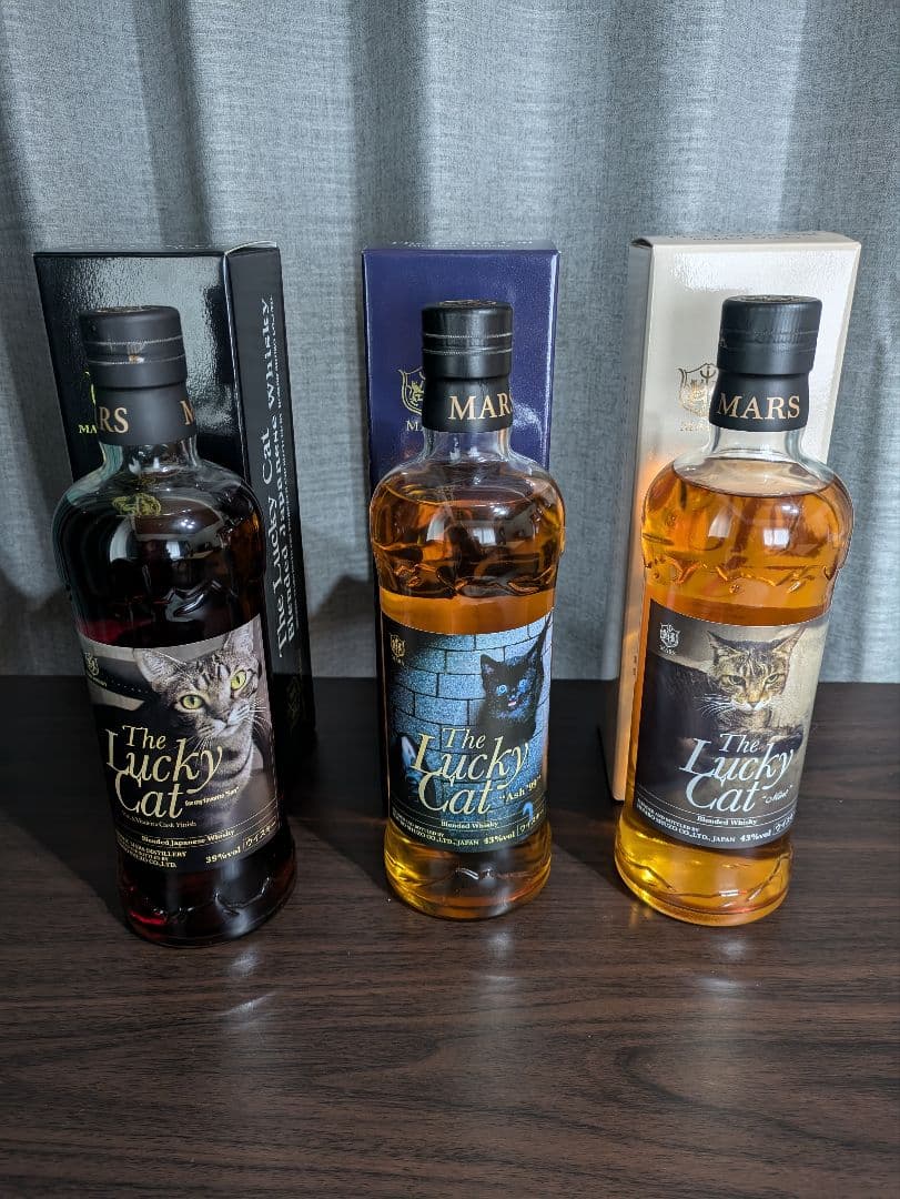 マルスウイスキー ザ・ラッキーキャットシリーズ全九種 マルス