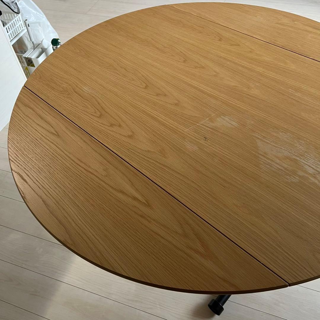 円形ダイニングテーブル 120cm キラリオ