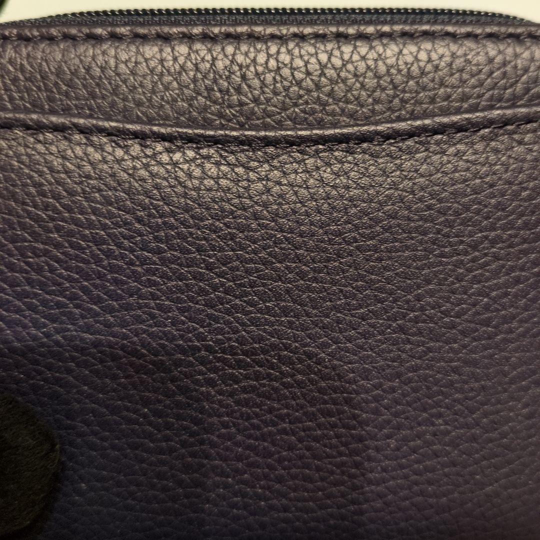 新品横浜キタムラk2二つ折り財布 ネイビー 新品横浜キタムラk2二つ折り