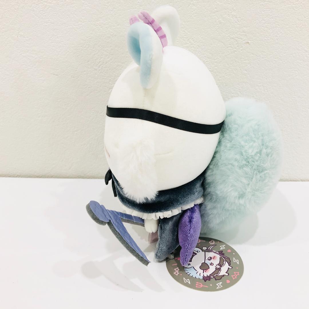 美品 ちいかわ てんし&あくま ぬいぐるみS あくまなモモンガ タグ付 m229