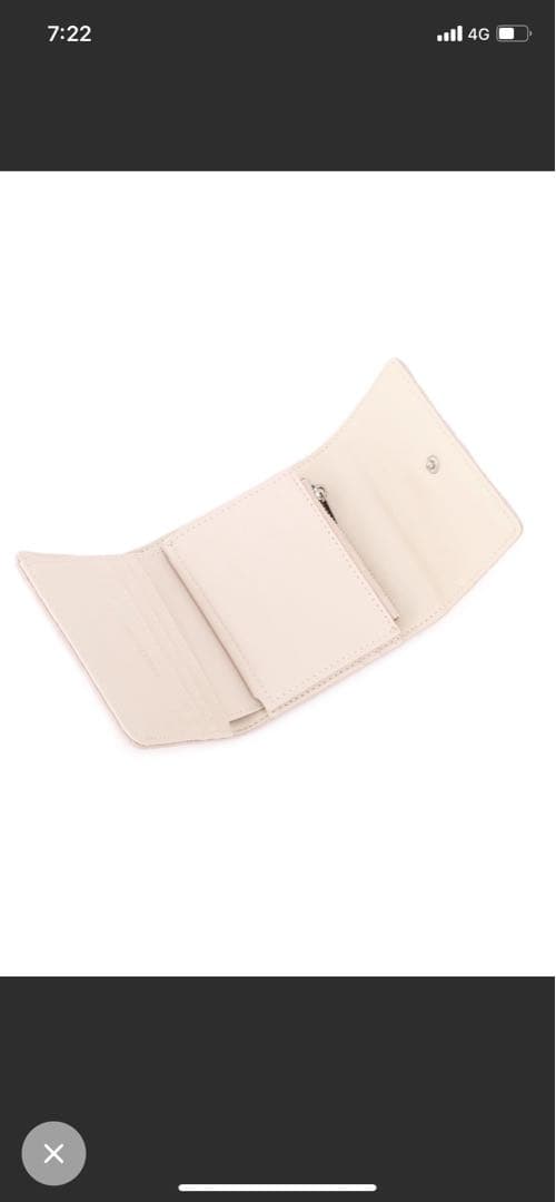 新品未使用　ジルバイジルスチュアート　クロスJキルト三つ折りウォレット