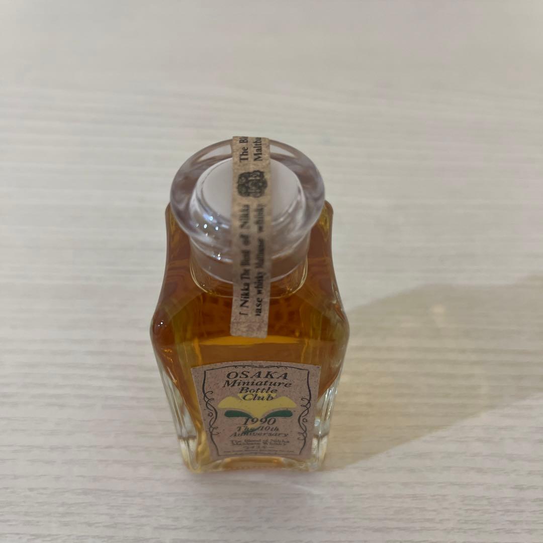超貴重 The Blend of NIKKA 大阪ミニチュアボトルクラブ10周年