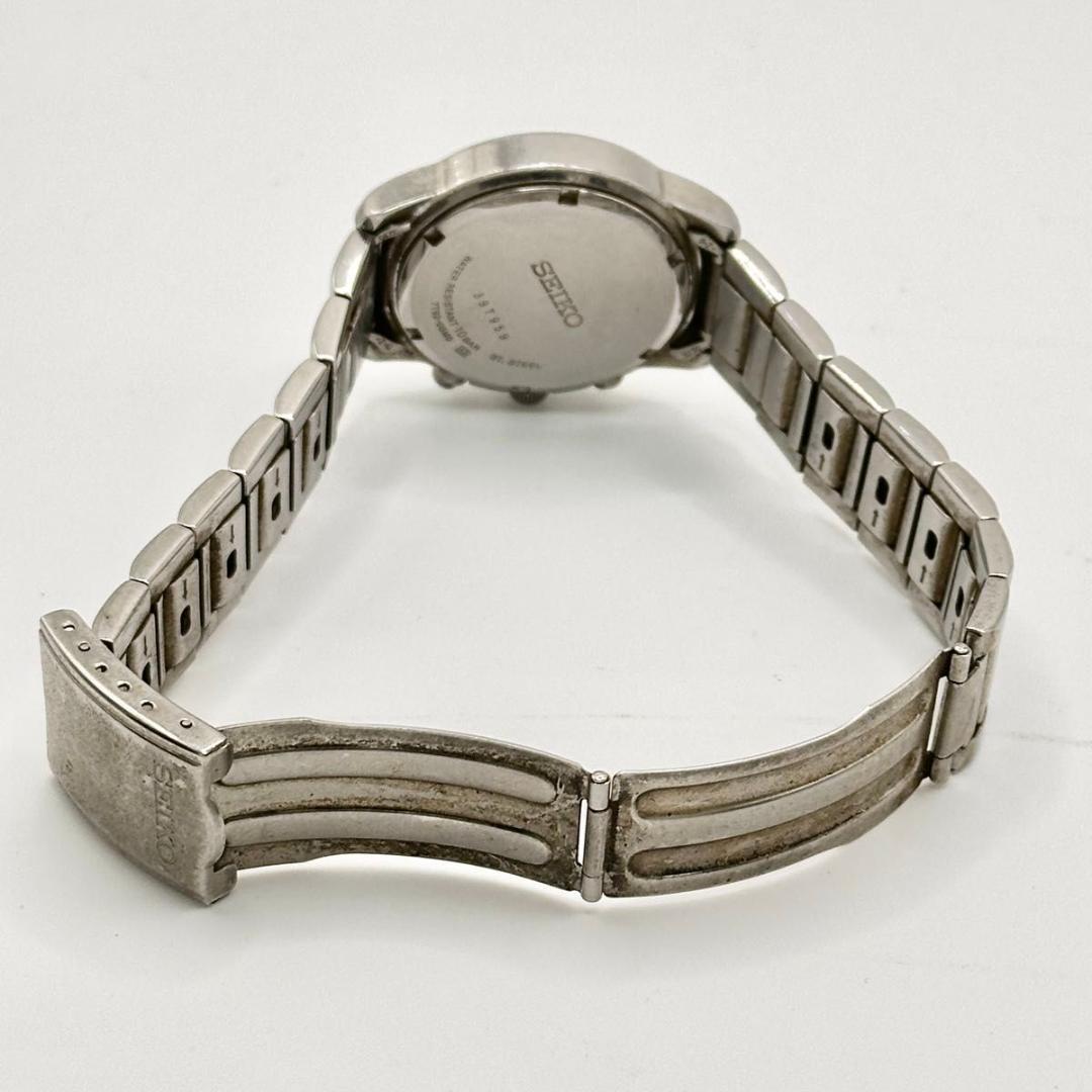 【電池交換済み】稼働 SEIKO 100M クロノグラフ 腕時計 クォーツ