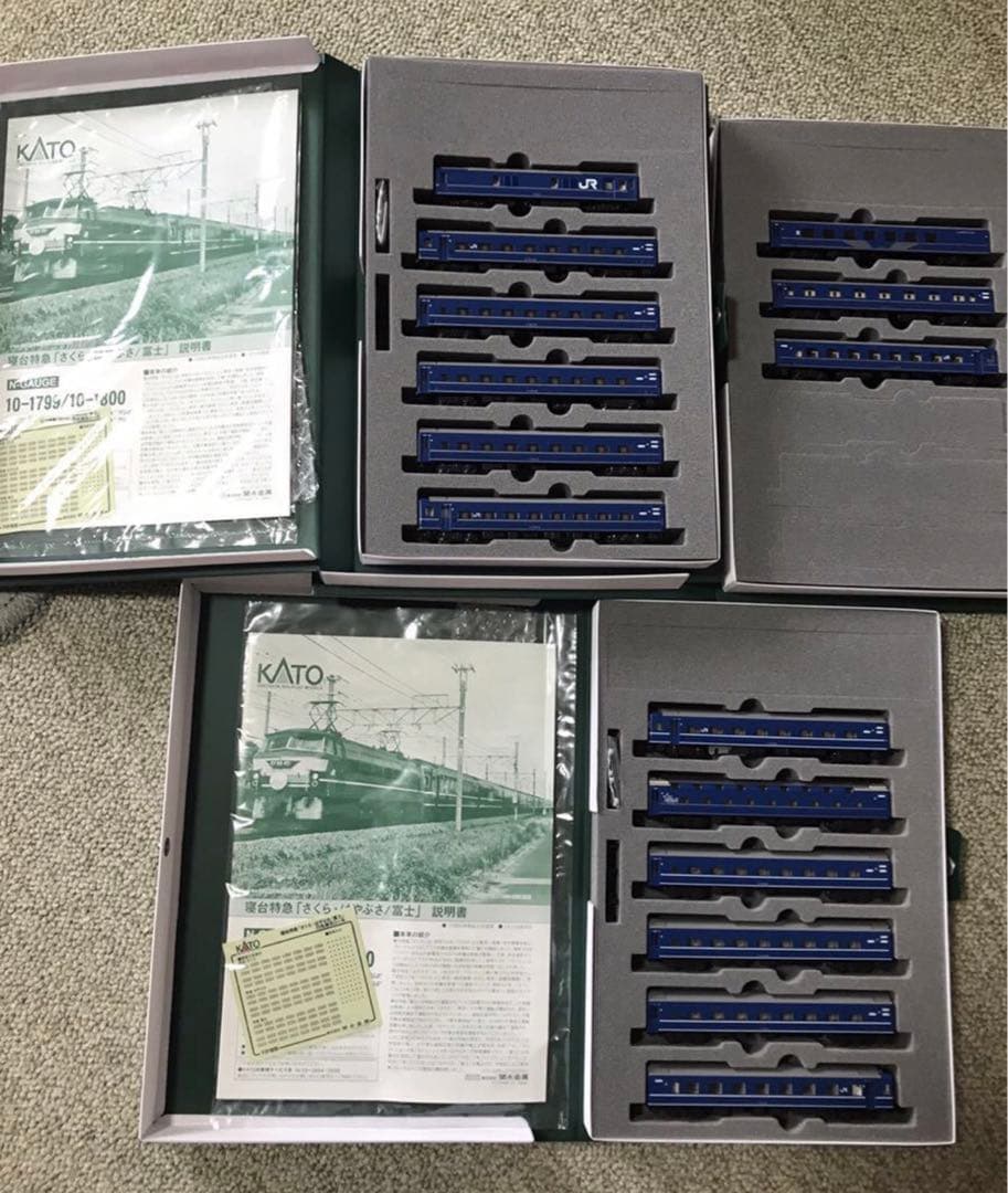 KATO EF66＋14系・24系特急 「さくら・はやぶさ/富士」　フルセット