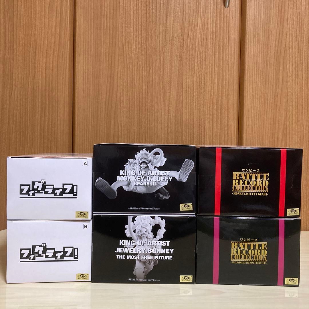 ワンピース フィギュアニカセット 6体