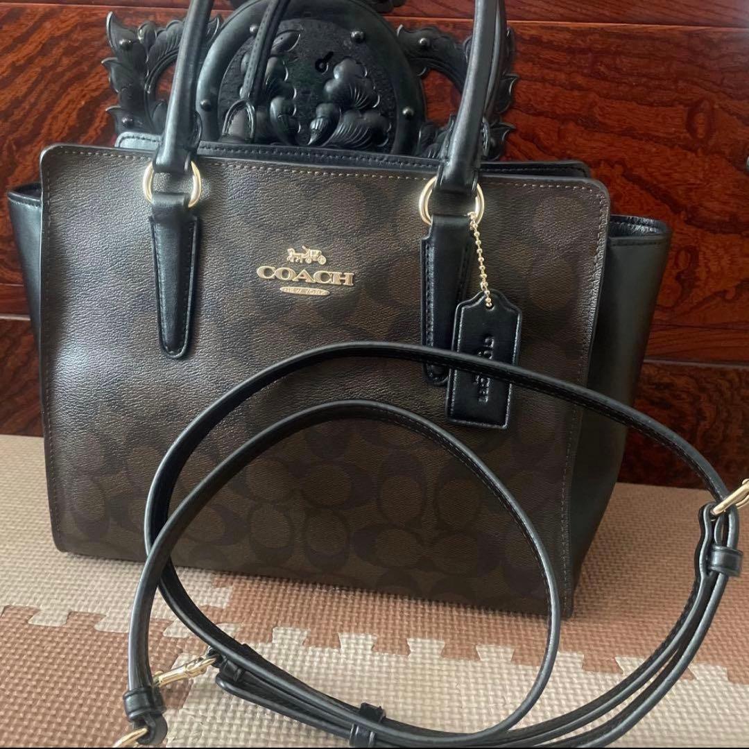 ご予約品。コーチ ハンドバッグ 2点セット