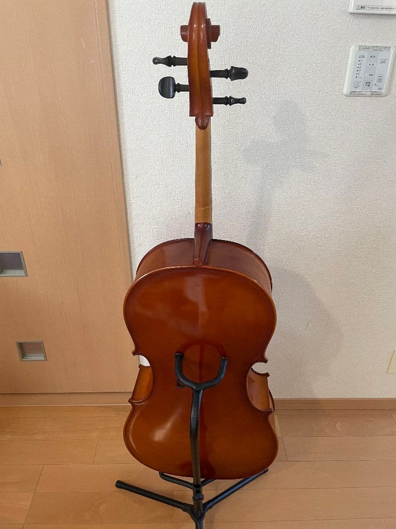 チェロ　メーカー・詳細不明　ソフトケース付き　現状品
