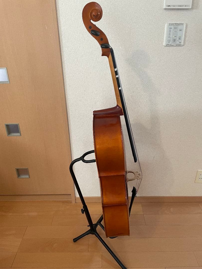 チェロ　メーカー・詳細不明　ソフトケース付き　現状品