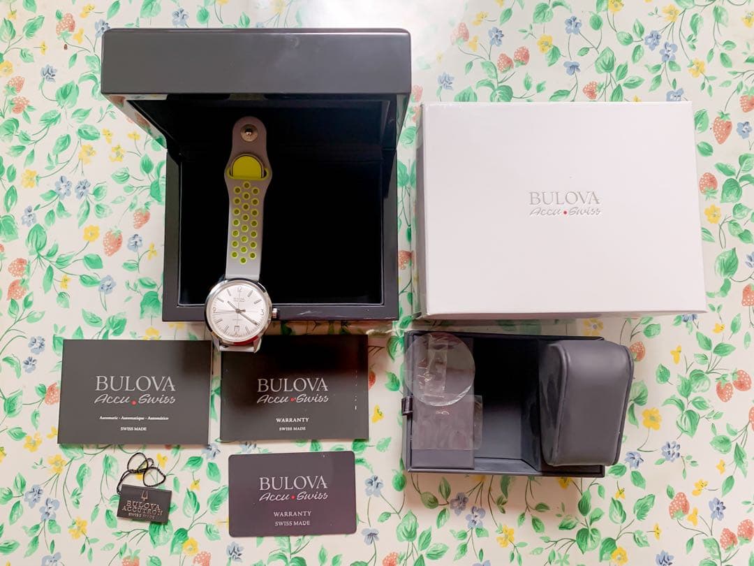 紳士腕時計　ブローバ/ Bulova Accu-Swiss 腕時計