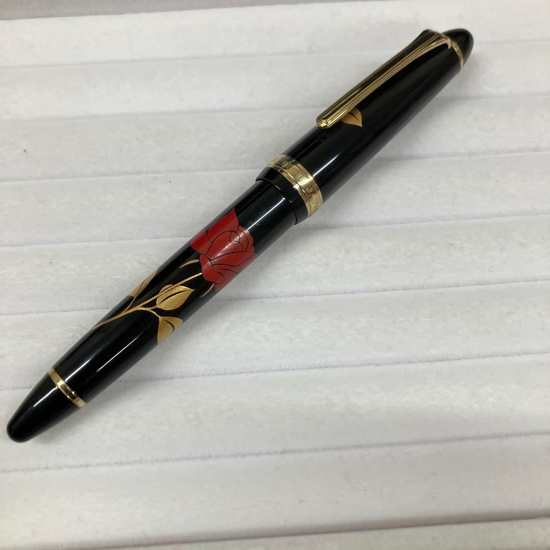 美品 14K✨SAILOR セーラー 万年筆 紅葉 蒔絵 プロフィット