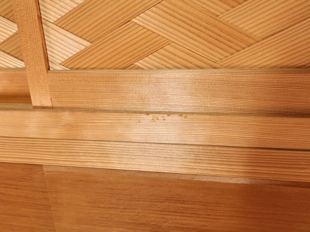 BK240 茶道具 置水屋 箪笥 茶箪笥 網代扉 煎茶棚 2段