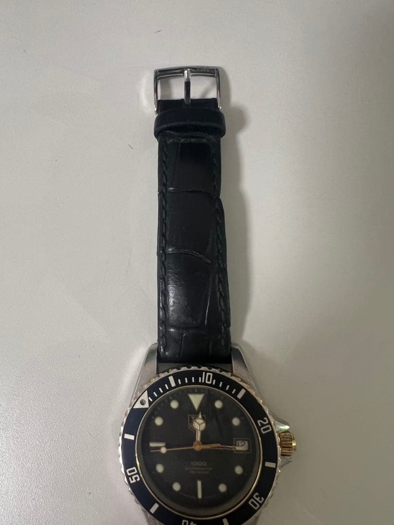 稼働 TAGHEUER タグホイヤー プロフェッショナル 1000