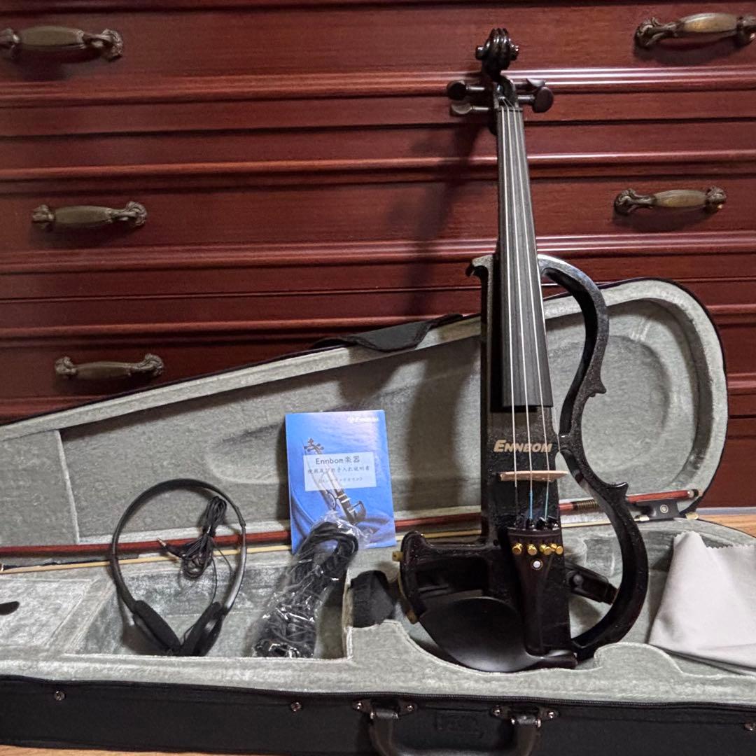 美品】ENNBOM サイレントバイオリン HVPV-30 ブラック - メルカリ