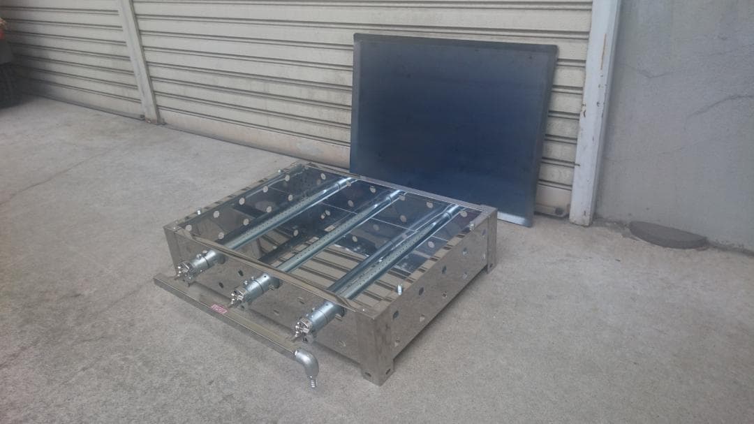 新品　ガス式　グリドル　60cm幅　鉄板4.5ミリ　売れてます　イベントに最適