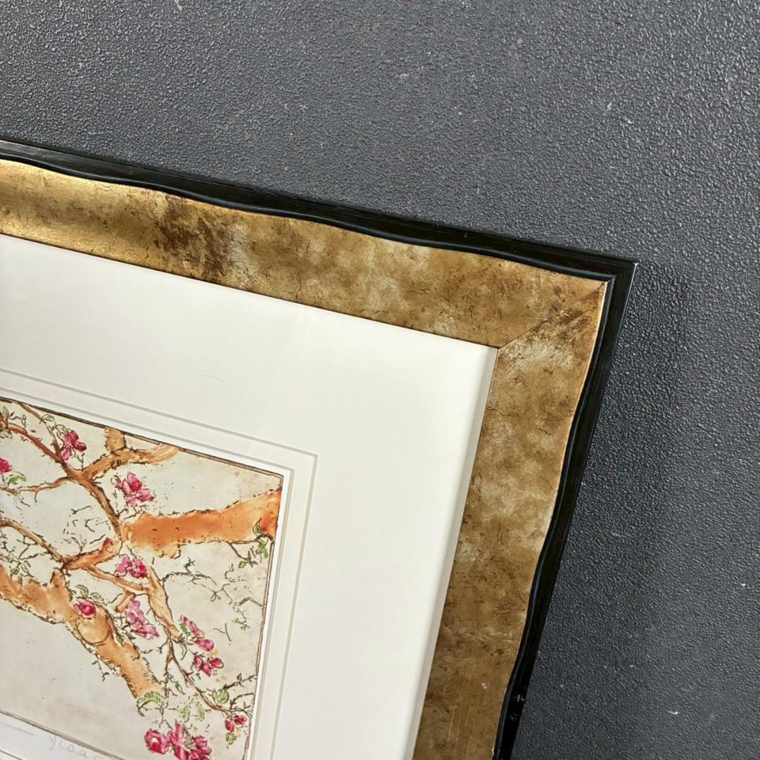 美品 ジョアン・アイザック「Apple～/林檎の花」ジクレー サイン・保証書有