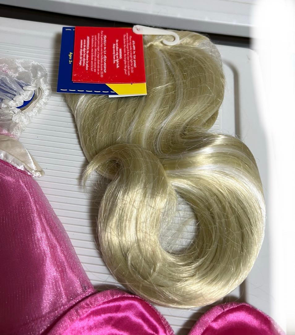 白雪姫、オーロラ姫のコスチューム　ビルドアベア　シェリーメイ ダッフィー、カツラ