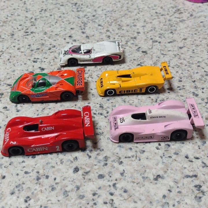 レースカー　5台　トミカ　中古品