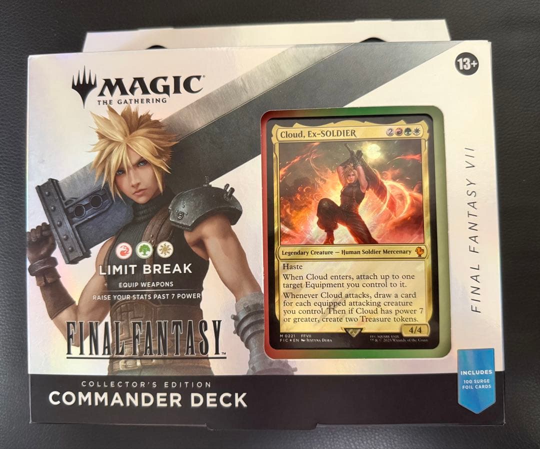【新品未開封】MTG FF コレクター 統率者 リミットブレイク 英語版 MTG コレクター版統率者デッキ リミットブレイク 英語版 マジック：ザ