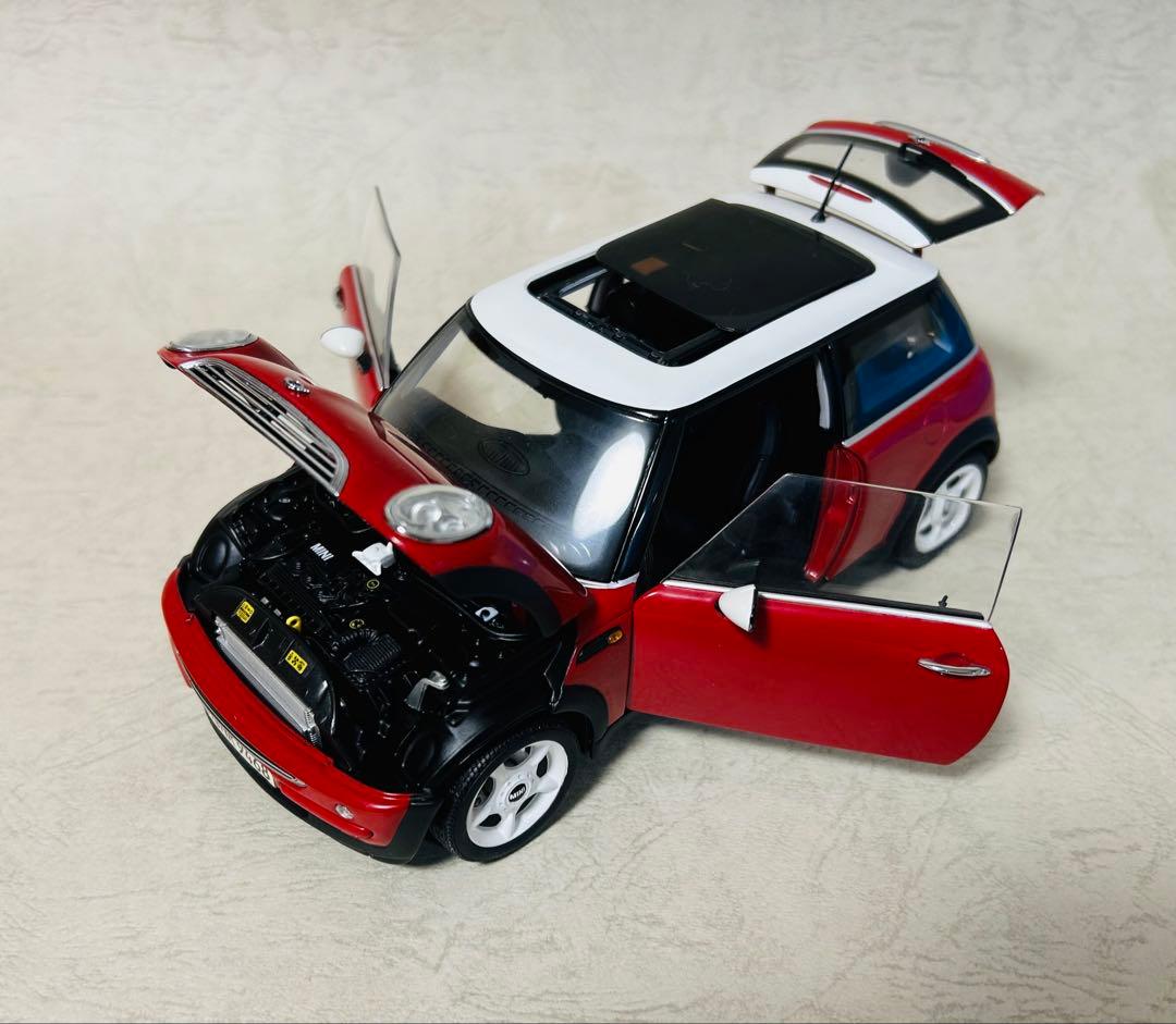 激レア！『1/18 MINI ミニ クーパー レッド　特別版　」京商