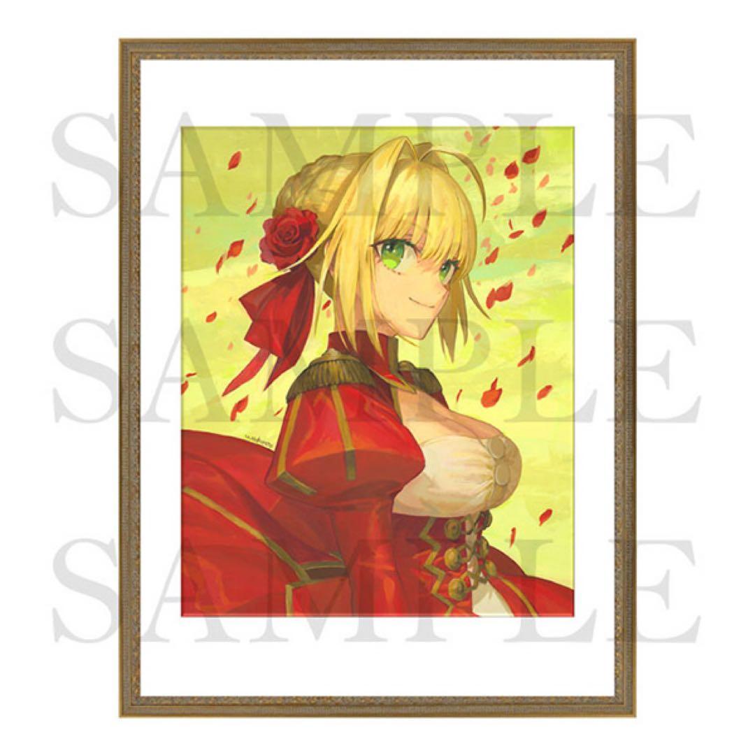 ワダアルコ展 ネロ・クラウディウス 複製原画 Fate/EXTRA FGO