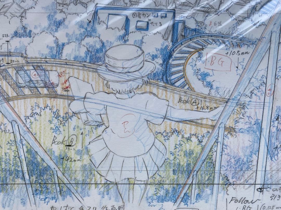 激レア】美品☆ 耳をすませば レイアウト展 実寸レプリカ 宮崎駿