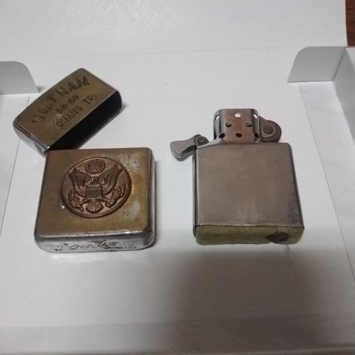 ベトナム戦争記念ライター 68-69 QUANG TRI