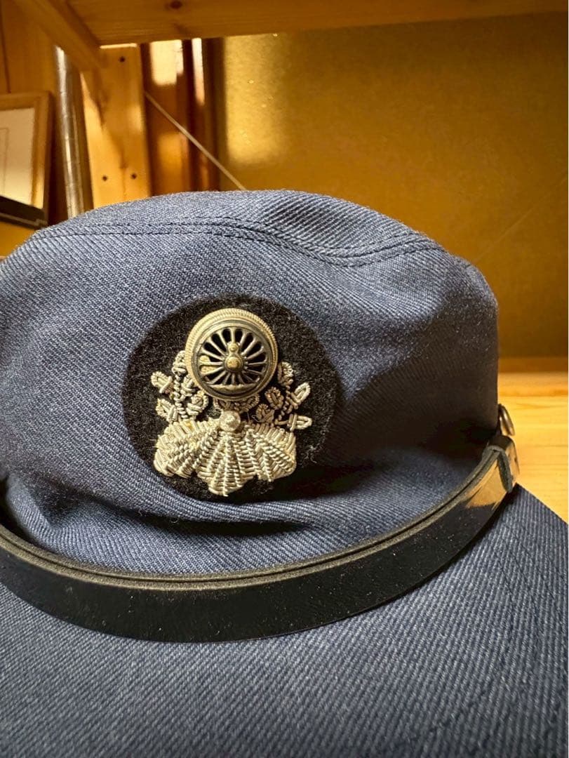 希少 国鉄 JNR 職員制帽 駅員 車掌 帽子 制服 昭和レトロ