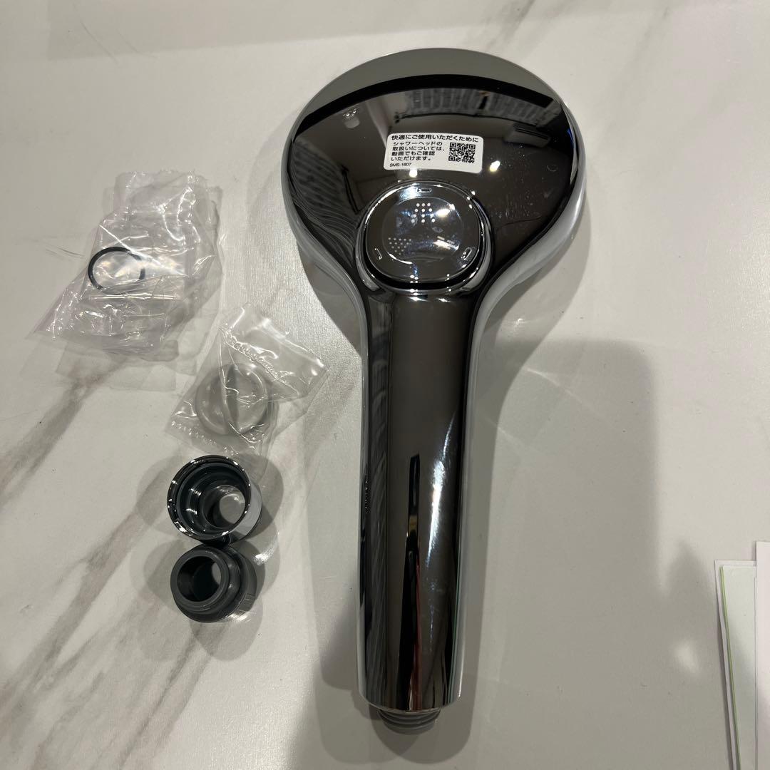 リクシル(INAX )エコアクアスイッチシャワー メッキ仕様 ヘッドのみ