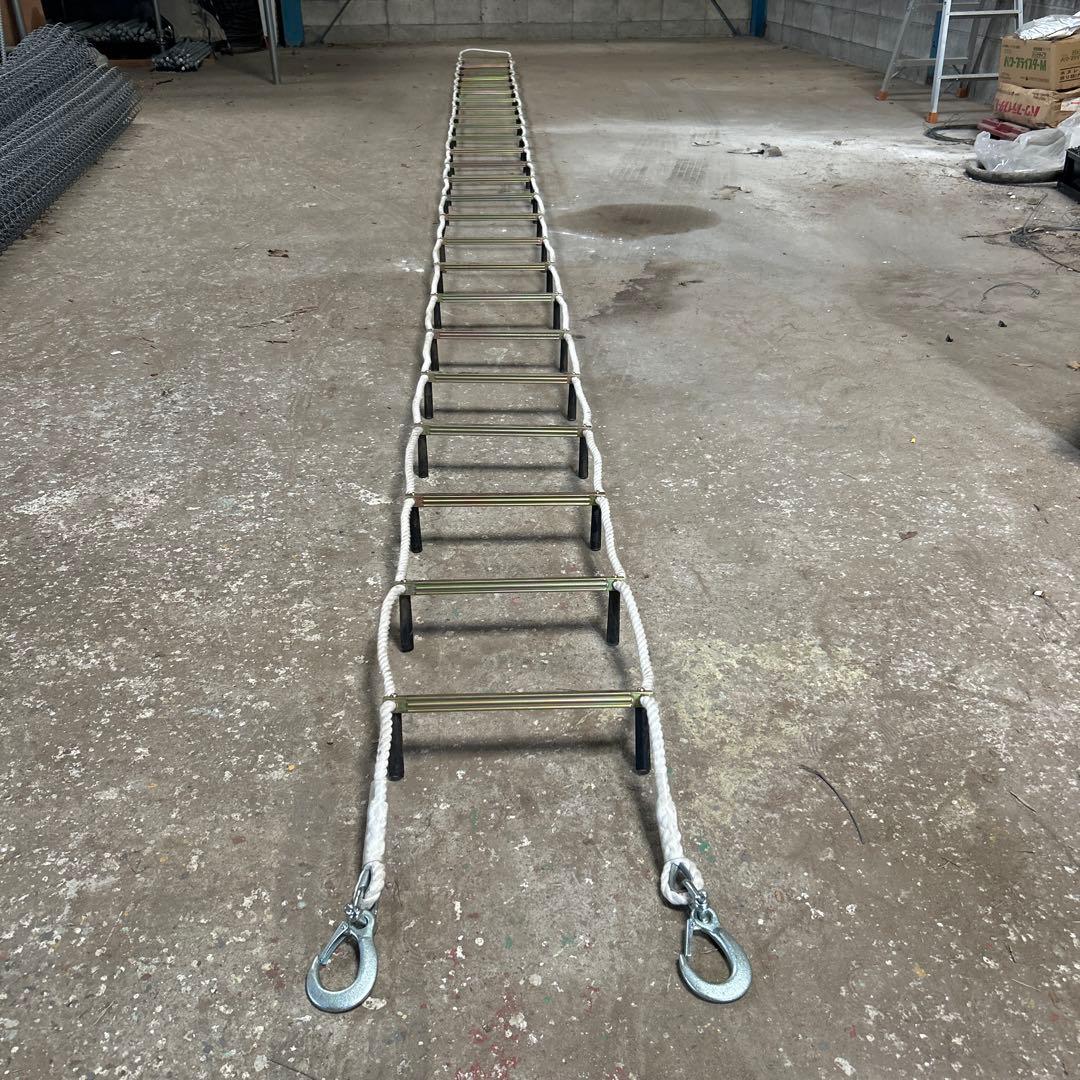 TAKAOKAロープはしご 作業用・避難用4m ロープはしご タカオカ 4m 作業