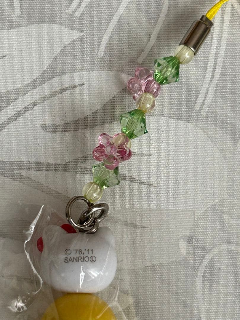 希少品 パリミキ ハローキティ 杏林堂 ストラップ 2個セット レア