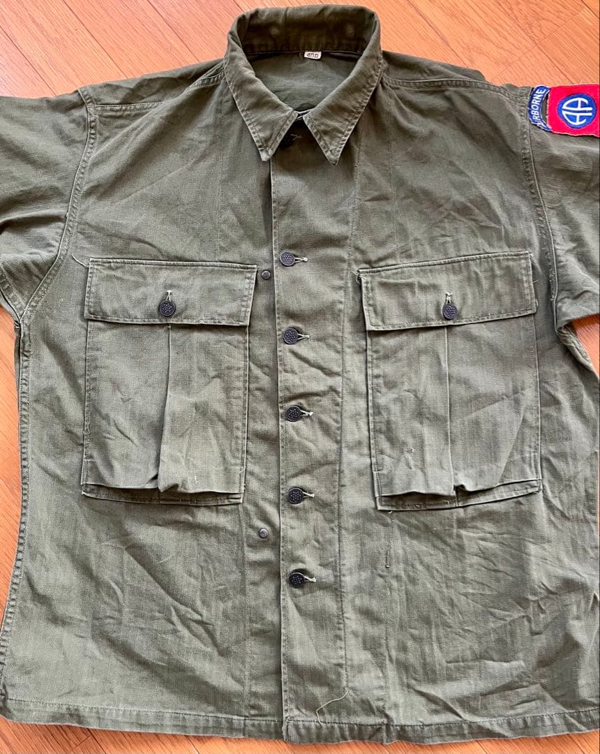 50's U.S.ARMY 82空挺師団エアボーン部隊ジャケット オリーブドラブ