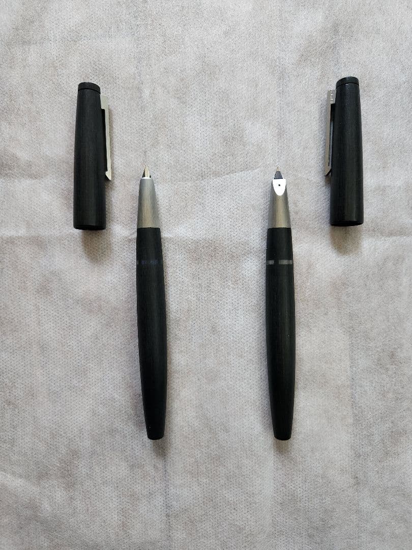LAMY2000 万年筆 2本セット（EF・F）