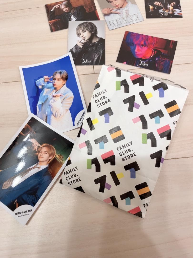 中島健人 N / bias ペンライト ピカレスクの銃口＆Nカード　他オマケつき