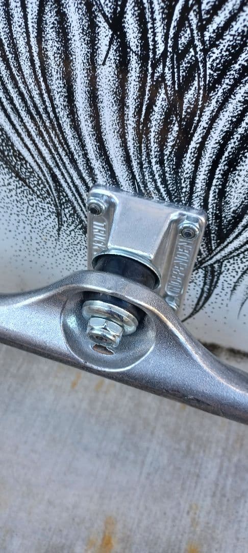 independent 149 チタニウム　bones トラック　ウィール