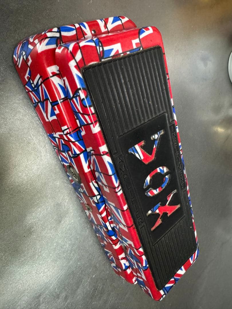 VOX ワウペダル V847 ユニオンジャック アダプター電源可能 MOD