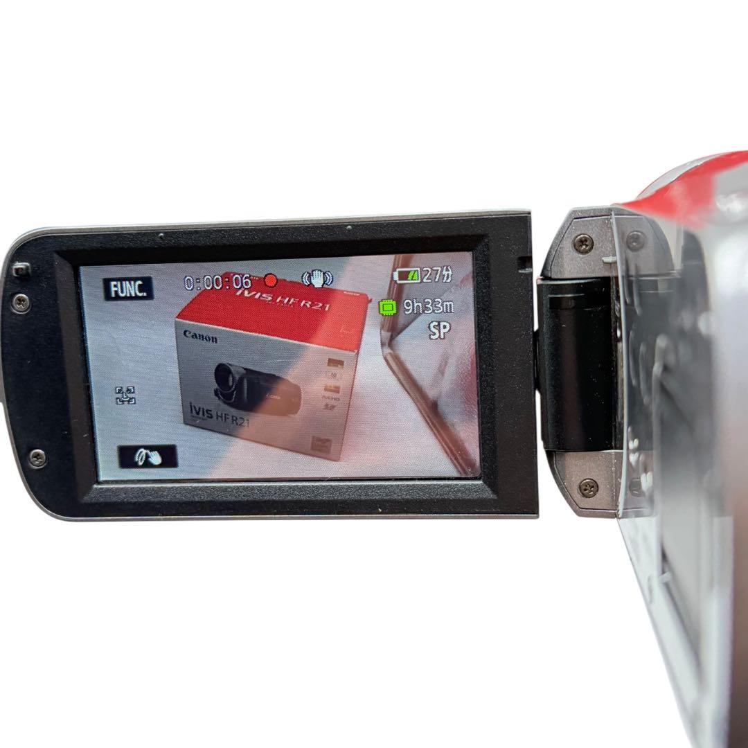 （極美品）Canon iVIS HF R21 ハンディカメラ 美品 付属品多数