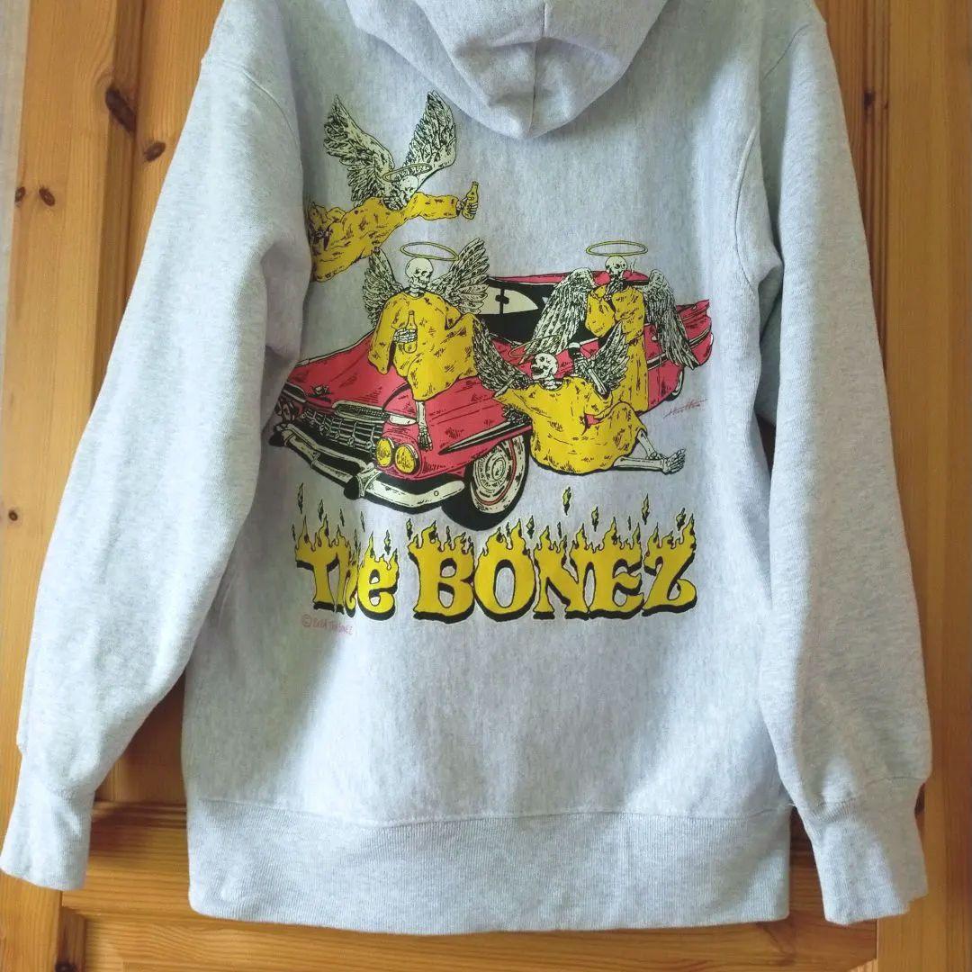 The BONEZ Skull Angel Hoodie パーカー L - メルカリ