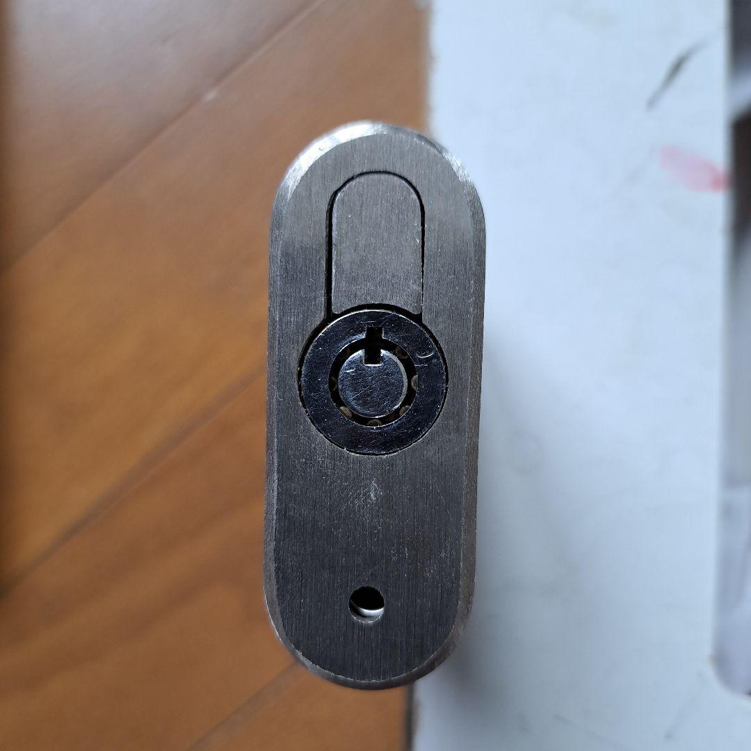 ALPHA ステンレス 南京錠 NO.2780-65 鍵3本付き